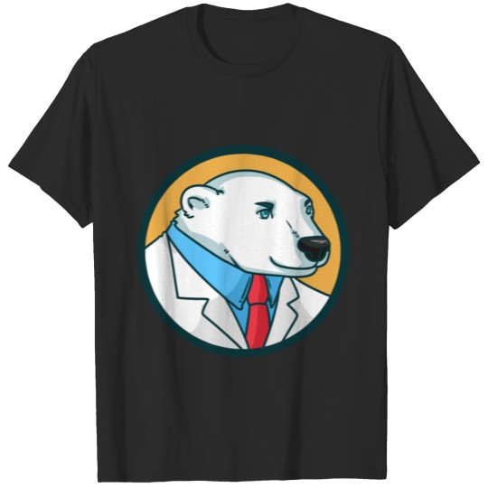 Bear Brown Pole North Panda Gift Funny Cool T-shirt