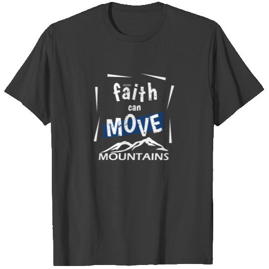 Christian, Faith Tee, Religious Shirt, Mountain T-shirt