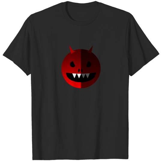 not scary devil halloween design T-shirt