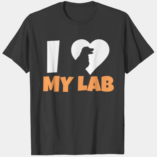 Discover I Love My Labrador T-shirt