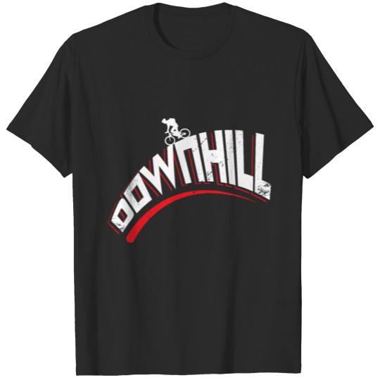 Discover Downhill christmas gift kids birthday present T-shirt