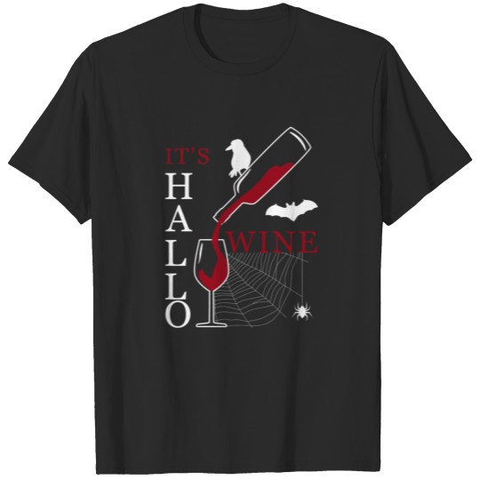 Discover Halloween Hallowine T-shirt