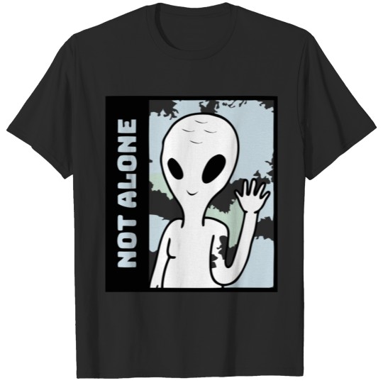 Discover Not alone halloween T-shirt