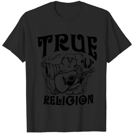 TRUE RELIGION UPFRONT BUDDHA WHITE T-shirt