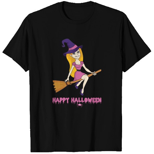 Halloween Witch Monster Zombie Horror T-shirt