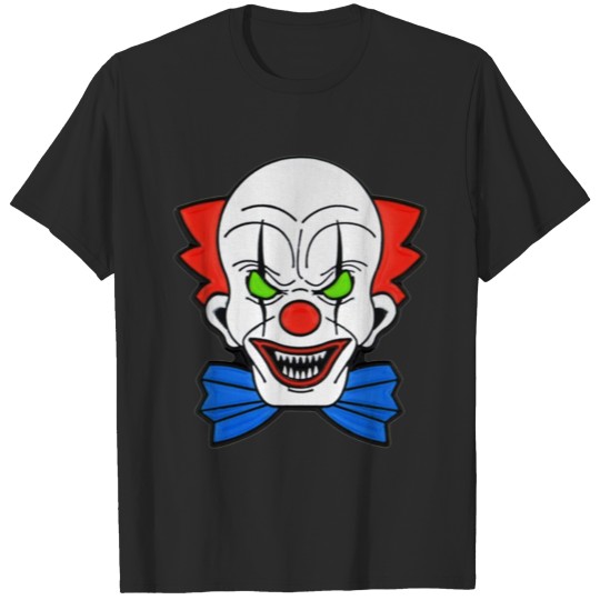 Scary clown devil T-shirt