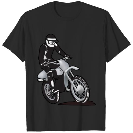 Discover Racing Motorcycle Motocross Dirt Bike T Shirt T-shirt