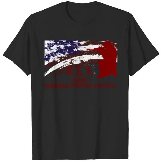 Proud Veterans - USA Patriotic Proud Veterans Day T-shirt
