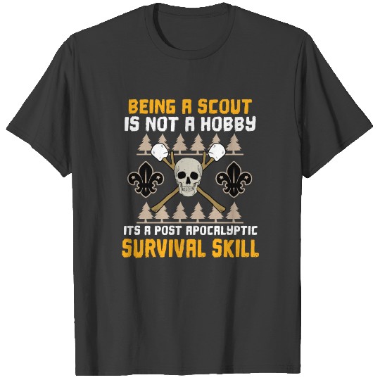 Scout Hobby Pathfinder Survival Apocalyptic Gift T-shirt
