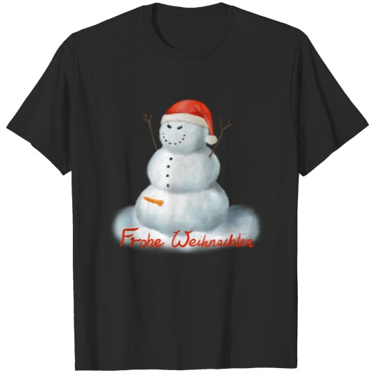 Discover Horny Evil Snowman Frohe Weihnachten T-shirt