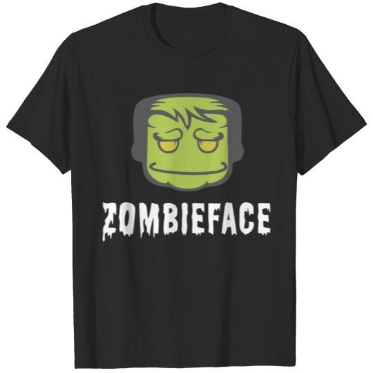 Discover Zombie face T-shirt