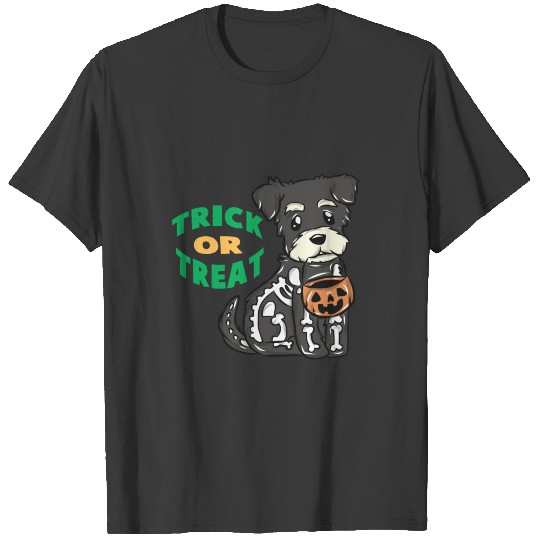 Trick or treat Dog Halloween T-shirt