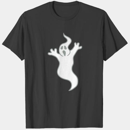 ghost haunt horror monster halloween ghost creepy T-shirt