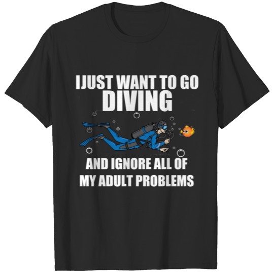 Discover Diving - Scuba Diver - Diver Gift T-shirt