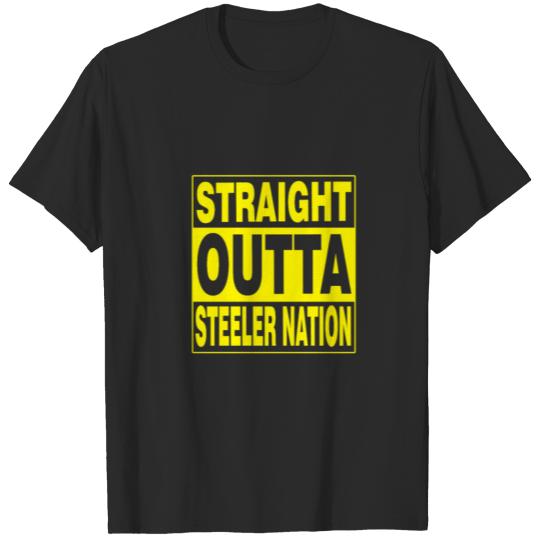 Discover Straight outta Steeler nation T-shirt