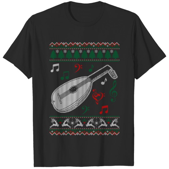 Discover Lute Ugly Christmas Sweater T-shirt