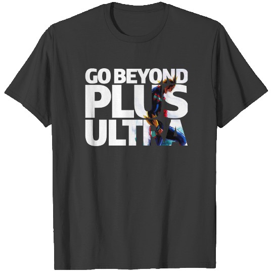 My heroes Academia All Might Plus Ultra Anime Tees T-shirt