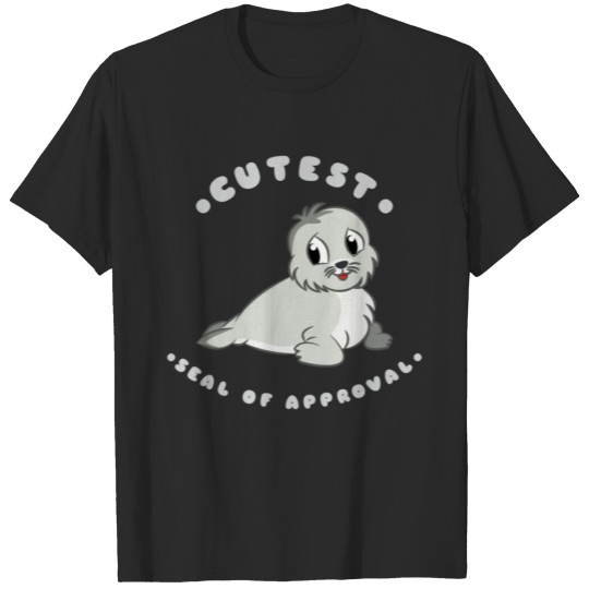 Discover Cutest Seal Of Apporval Cute Seal Pun T-shirt