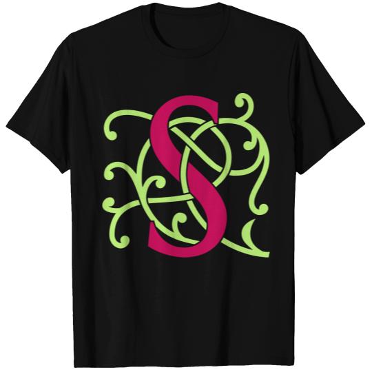 DIY FlexColor™ Monogram S • A4-2 – 2 Colors T-shirt