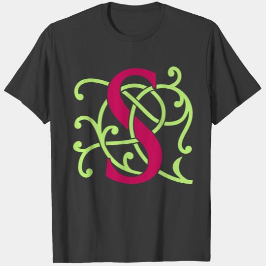 DIY FlexColor™ Monogram S • A4-2 – 2 Colors T-shirt