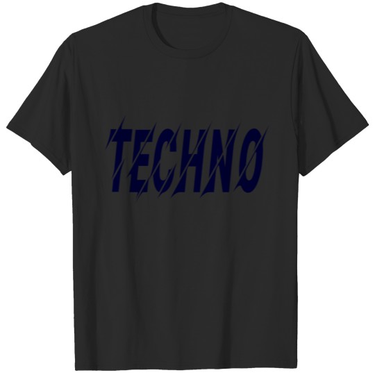 Discover techno T-shirt