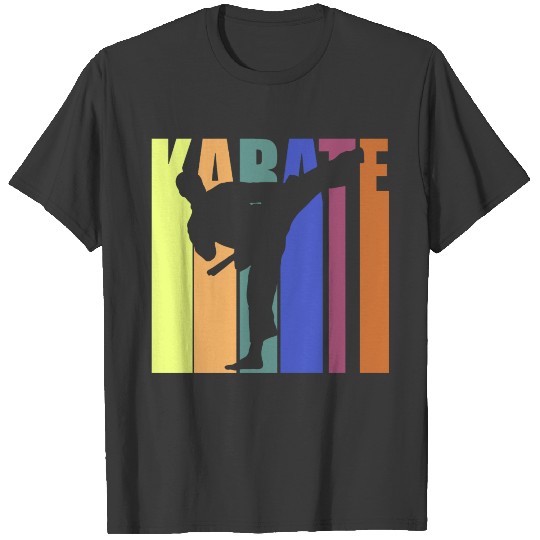 karate fight sport hard kung fu taekwando fighter T-shirt