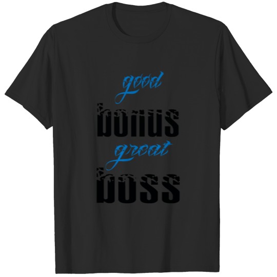 Discover boss day happy boss day great boss T-shirt