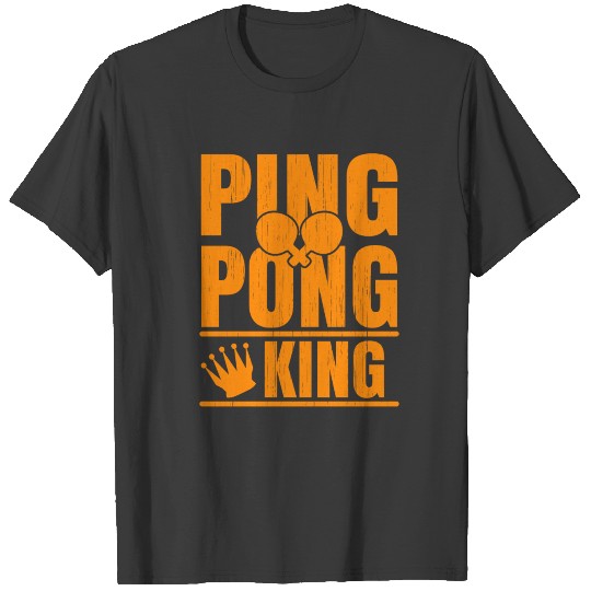 Ping Pong Gift for Table Tennis Champions, T-shirt