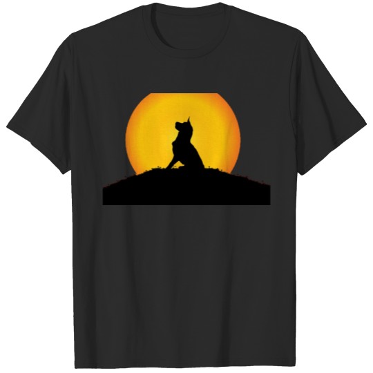 Discover A dog in the sun T-shirt
