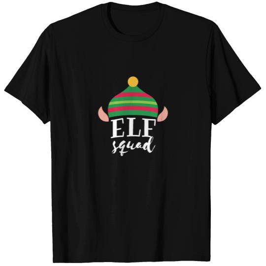 Elf Squad Funny Christmas T-shirt