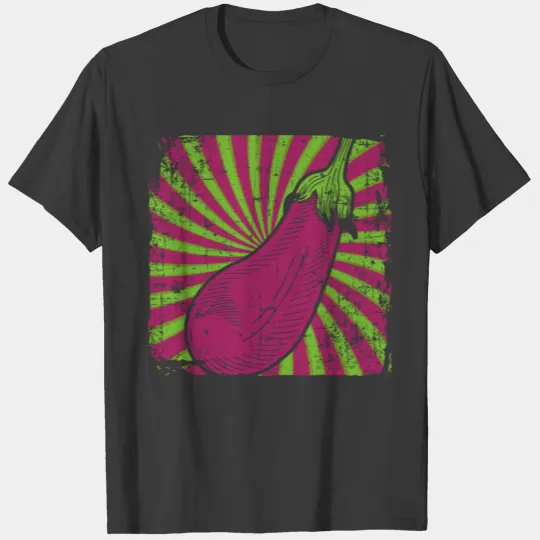 Eggplant Veggie T-shirt