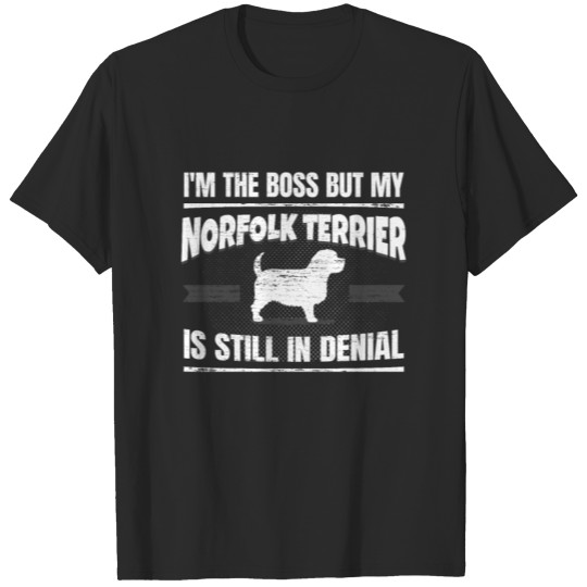 Discover Norfolk Terrier Doggie School Dog Trainer Humor T-shirt