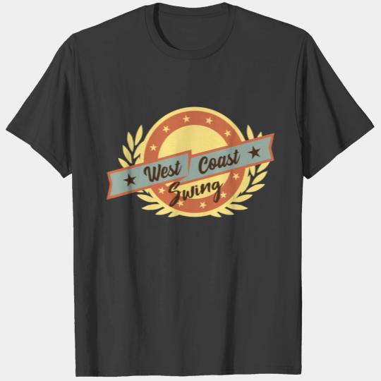 west coast swing wcs swingdance dancing gift T-shirt