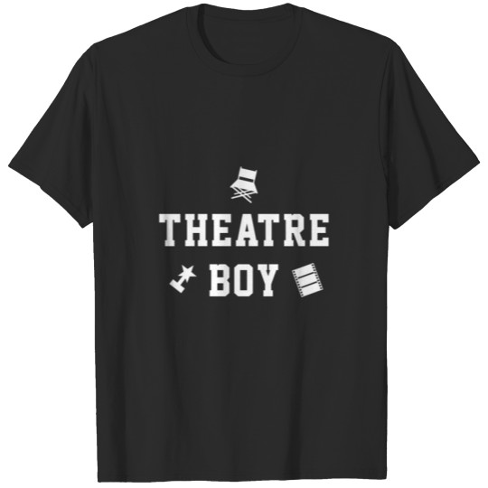 Discover Theatre Boy Acting - Cute Actor Theater Shirt T-shirt