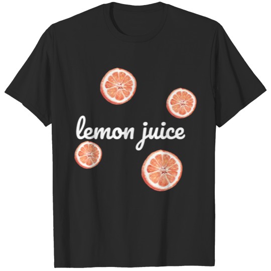 Discover lemon juice T-shirt