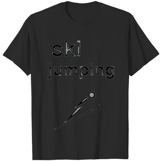 Discover ski jumping winter games 2reborn T-shirt