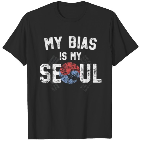 Bias Is My Soul - Kawaii KPop Music TShirt Korean Flag Gift T-shirt