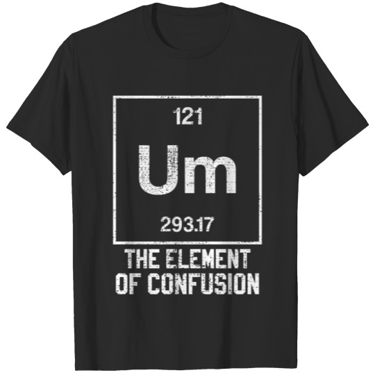 Confusion Element To Nerd T-shirt