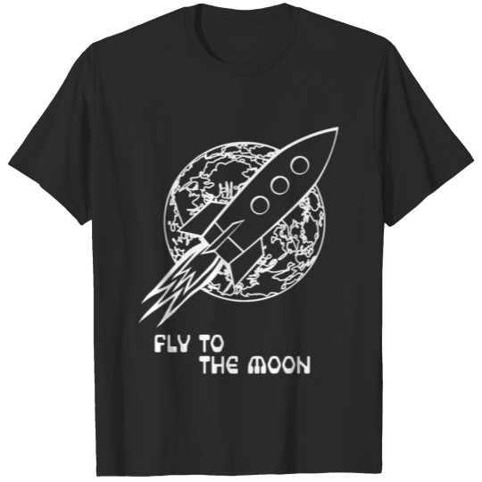 Discover Fly to the moon T-shirt