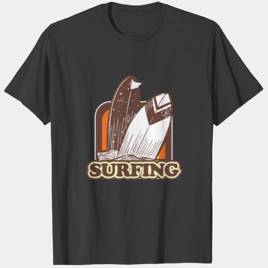Surfing Surfboard Surfer Sea Life Ocean Surf Gift T-shirt