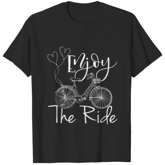 Discover Enjoy the Ride smooth chilled cycle T-shirt