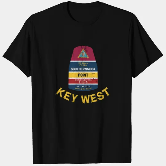 Southernmost Point - Key West Florida Keys T-shirt