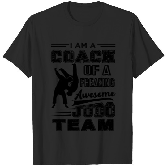 Discover Proud Coach Of Awesome Judo Team T-shirt