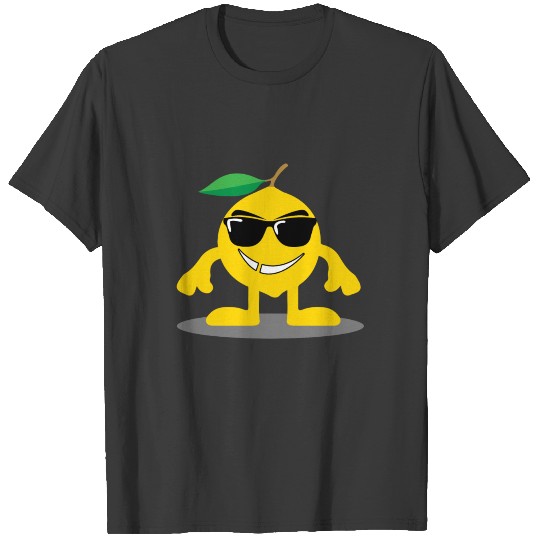 Lemon with sunglasses gift Christmas kids shirt T-shirt