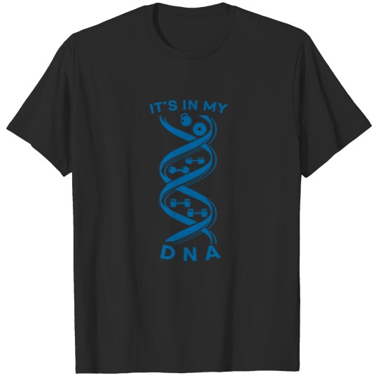 Discover Fitness Crosstraining DNA Kettlebell Dumbbell XMAS T-shirt