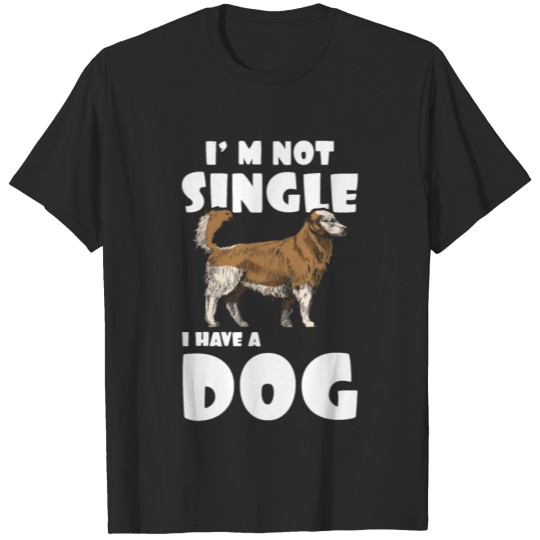 Discover Dog not Single Doggy Animal Welfare Love T-shirt