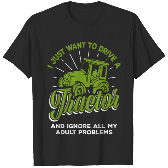 Discover Tractor Farmer T-shirt