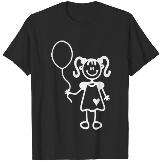 Discover Funny daughter and ballons T-shirt
