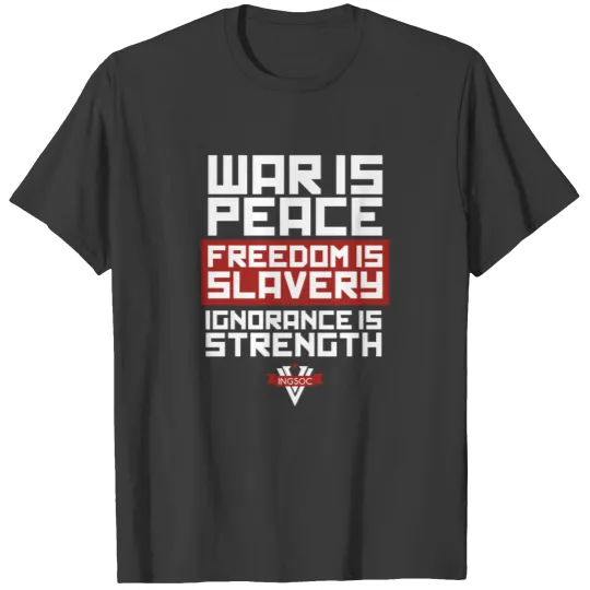 IngSoc 1984 george orwell T-shirt