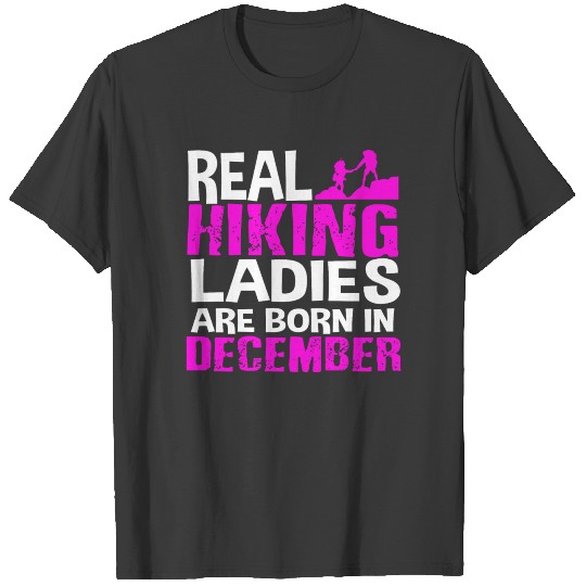 Hiking Ladies Hobby Walk Gift T-shirt
